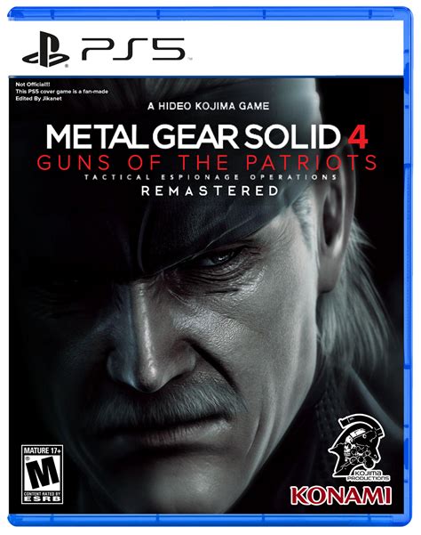 metal gear solid 2 box 4|metal gear solid 4 remastered.